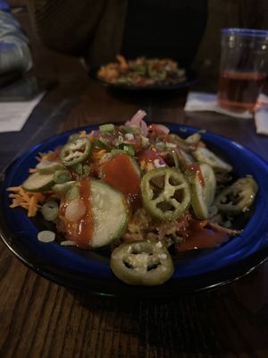 Vegan Korean Rice Bowl (Special).  at Root Down Brewing Company in Phoenixville