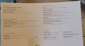 Menu at Social Southern Table & Bar in Lafayette