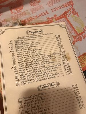 Menu at China Kitchen in American Fork