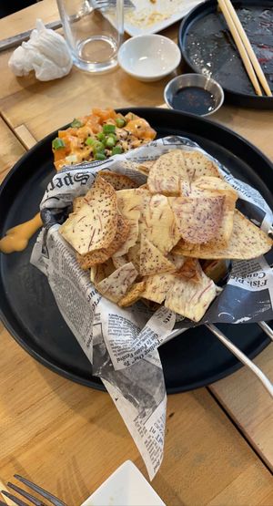 Tartar (all the non vegans LOVEEEEDDD this)  at Beyond Sushi - Mulberry St in New York City