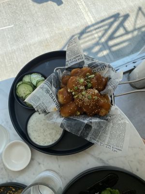 cauliflower  at Beyond Sushi - Mulberry St in New York City