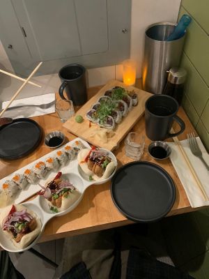   at Beyond Sushi - Mulberry St in New York City