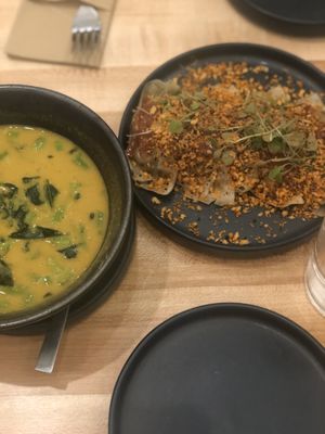 Beyond Sushi: Dumplings, soup and sushi  at Beyond Sushi - Mulberry St in New York City