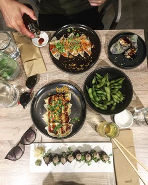 Best sushi!  at Beyond Sushi - Mulberry St in New York City