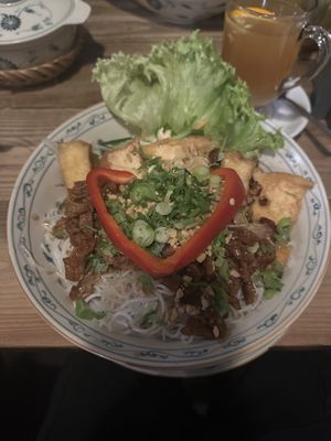 Bun Chay Nam Bo - super tasty.  at Viet Village in Halle