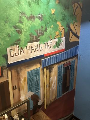 Wall Art 2/2  at Viet Village in Halle