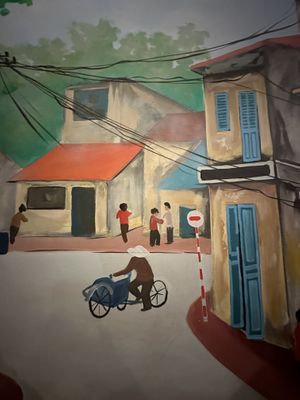 Wall Art 1/2  at Viet Village in Halle