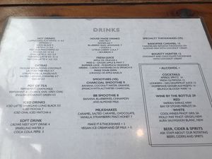 Menu 2 at Little Clive in Annerley