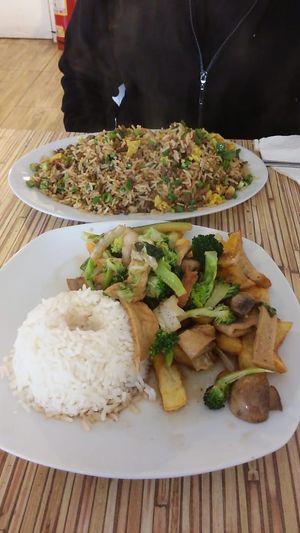 Chaufa  at Loving Hut - Surquillo in Lima