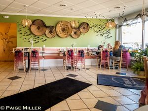 Interior of Eden Café at Eden Cafe & Bakeshop in Batavia