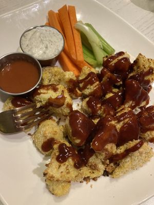 Cauliflower wings  at Eden Cafe & Bakeshop in Batavia
