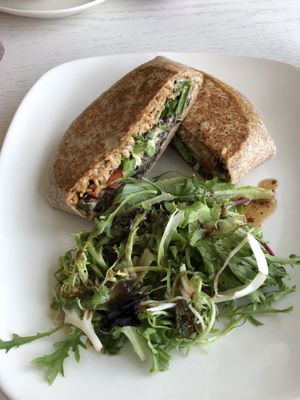 The Eden Crunchwrap! Yummmm.  at Eden Cafe & Bakeshop in Batavia