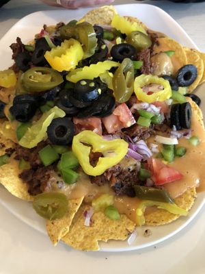 Nachos!!  at Eden Cafe & Bakeshop in Batavia