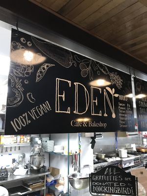 Located inside the brewery  at Eden Cafe & Bakeshop in Batavia