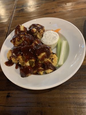 Cauliflower wings  at Eden Cafe & Bakeshop in Batavia