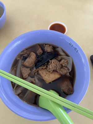 Kway chup.$3.30 no veggie disappointing  at Xin Ci Ming 新慈明 in East Singapore