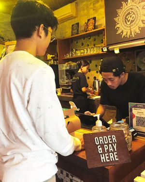 At Namaskara, order and pay at the cashier for a seamless and efficient dining experience. 😍
Enjoy delicious cuisine without the hassle, leaving you more time to enjoy! at Namaskara Coffee & Superfoods in Ubud