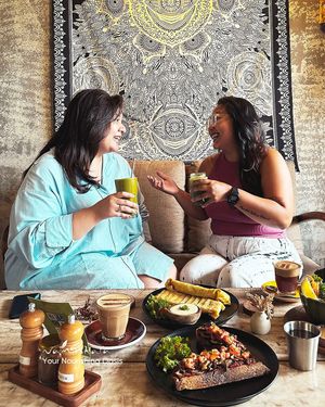 Cherish quality time with your loved ones over a memorable lunch break at Namaskara. 🥰 at Namaskara Coffee & Superfoods in Ubud