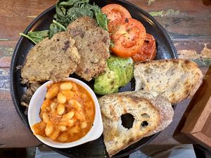 Vegan breakfast  at Namaskara Coffee & Superfoods in Ubud