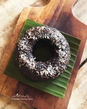 Experience the joy of doughnuts without the gluten!  at Namaskara Coffee & Superfoods in Ubud