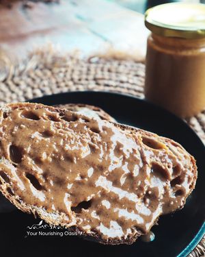 Made with fresh, high-quality ingredients, our peanut butter is packed with protein, fiber, and healthy fats. 🥜🥜 at Namaskara Coffee & Superfoods in Ubud