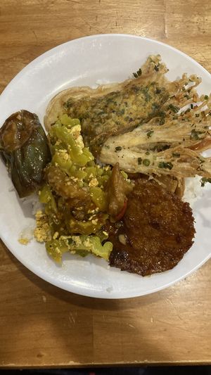 another buffet mix!  at Au Lac in Da Lat