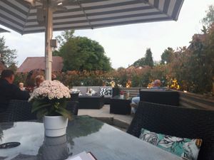 terrace at The Swan in Amersham