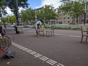   at Mr Blou I Love You in Amsterdam