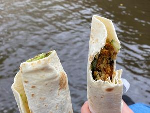 Couldn't find a picture of the smoothies. I think one of them were the smoothie of the day or something. at Mr Blou I Love You in Amsterdam