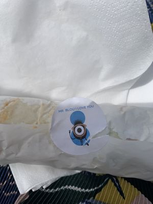 Wrap to go  at Mr Blou I Love You in Amsterdam