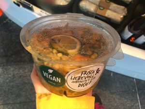 Vegane Protein Power at Scoom in Berlin