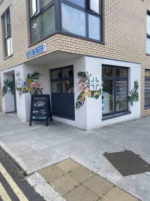 Outside   at Kale+Coco in Dublin