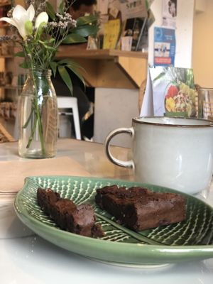 Brownie  at Kale+Coco in Dublin