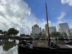 View in the old harbor   at Healthful in Rotterdam