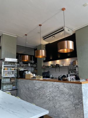 Kitchen and drinks  at Healthful in Rotterdam