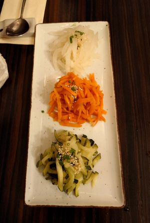 Beilagen Variation at Namu in Dortmund