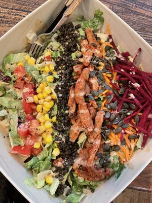 Cologne detox - extra soy meat  at Rich 'N Greens in Cologne