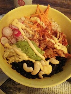 White-Smoked Vegan at Rich 'N Greens in Cologne