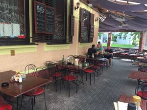 Terrace at Cantante in Maribor