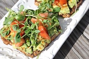 Avocado Toast at The Green Light in Duxbury