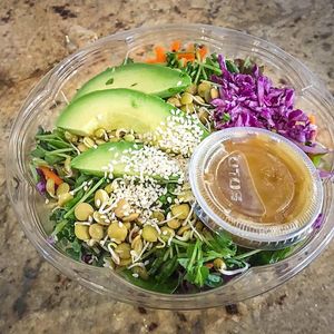 Salads at The Green Light in Duxbury