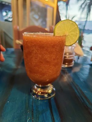 Tamarindo Margarita 🤤 at Stashus Con Fusion in Puerto Viejo De Talamanca