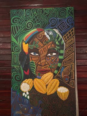 More art from the artist at Stashus Con Fusion in Puerto Viejo De Talamanca