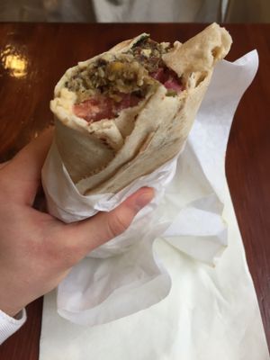 Falafel at Nabil in Katowice