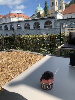 location   at Kavarna Cacao in Ljubljana