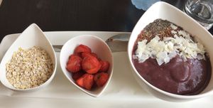 Açaí bowl at Kavarna Cacao in Ljubljana
