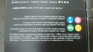 Menu at Kavarna Cacao in Ljubljana