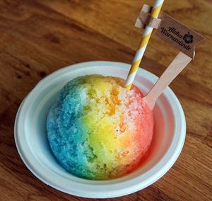 Hawaiian Shave Ice at Aloha Warnemünde in Rostock