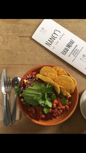 Next Beans made vegan  at Nancy's of the Valley in Yarra Junction