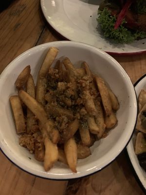 Garlic fries  at Bonita Tulum in Tulum